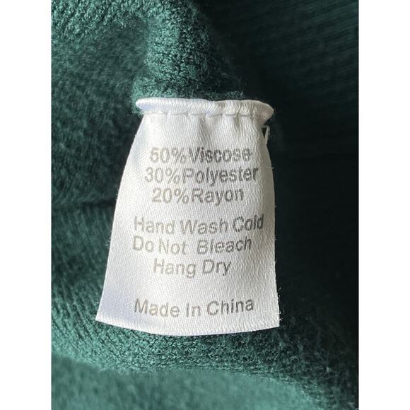 All:Row Womens Green Long Sleeve Sweatshirt Size Medium - Picture 8 of 11